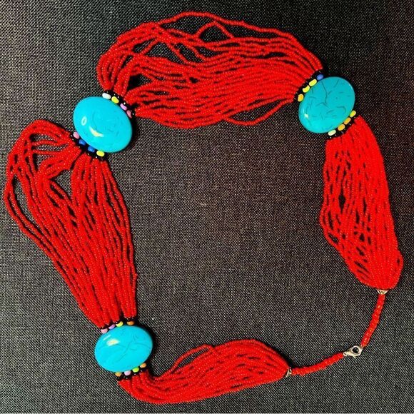 ⭐️ Gorgeous multi-strand necklace - Picture 8 of 8